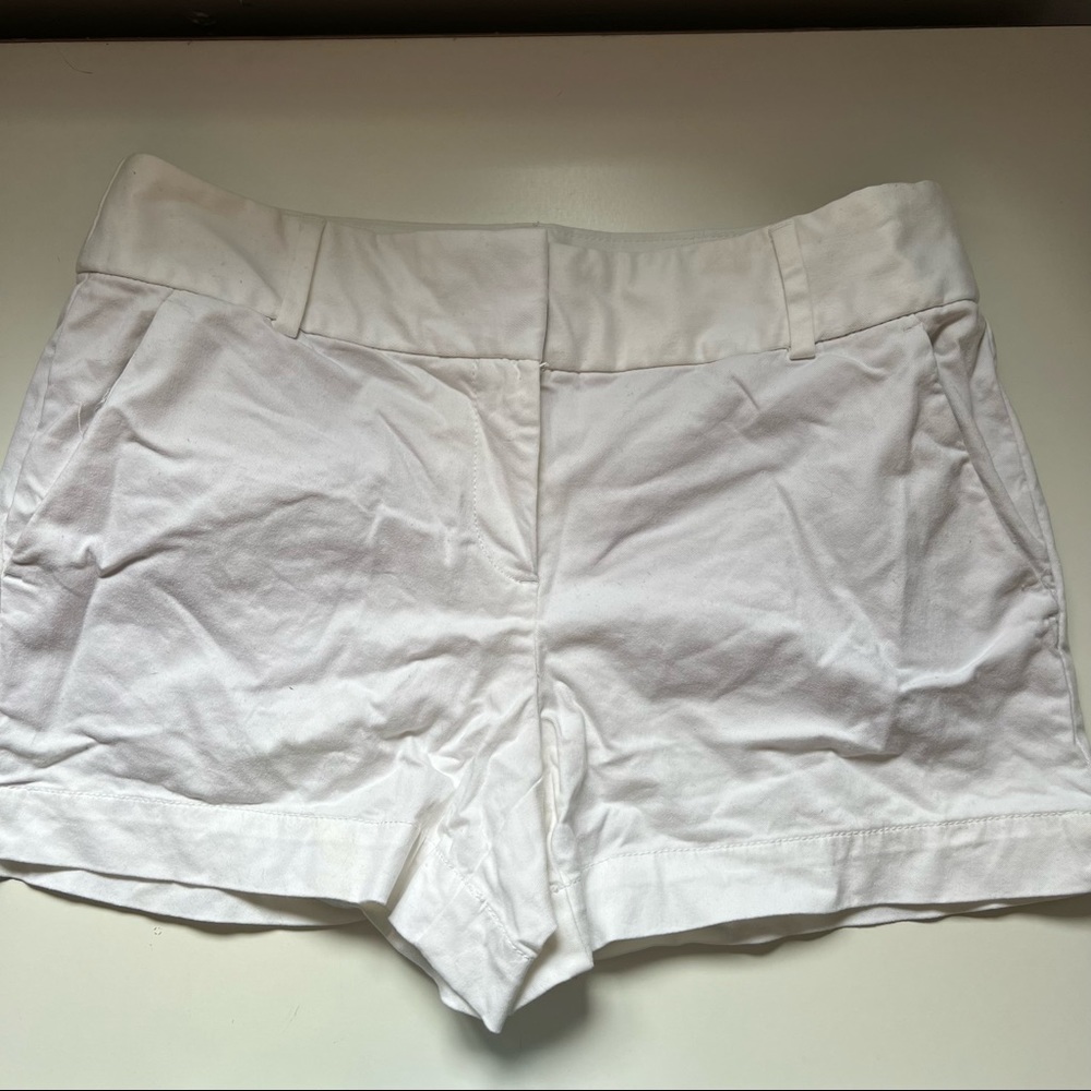 The LOFT White Dress Short